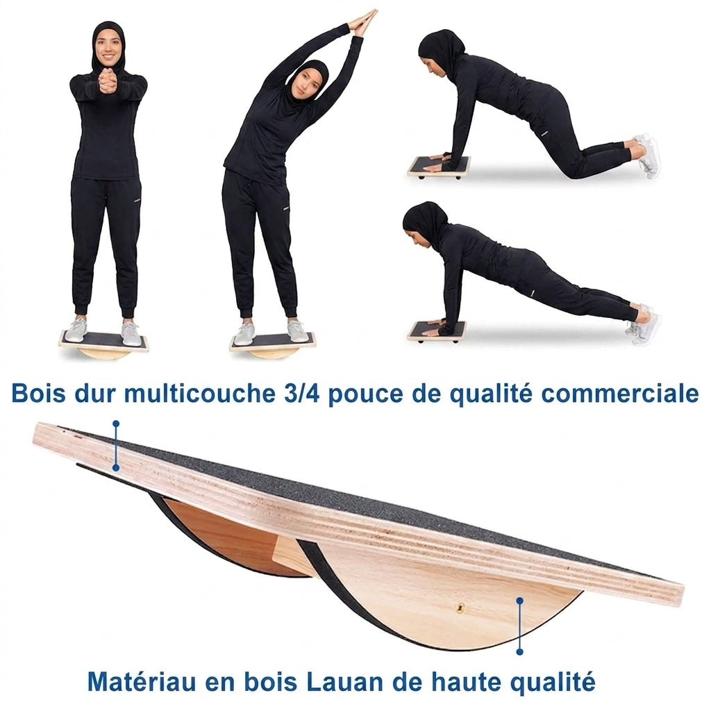 Planche d'équilibre professionnelle