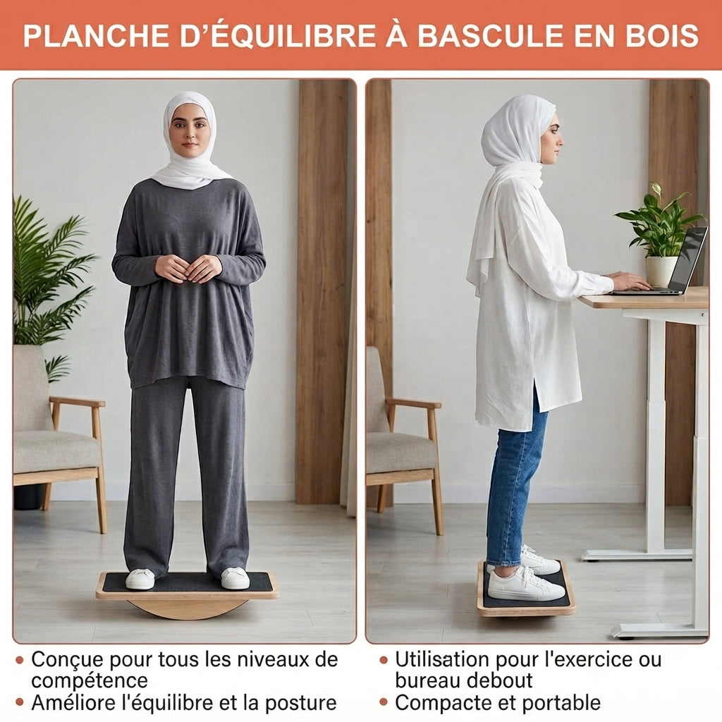 Planche d'équilibre professionnelle