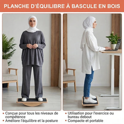 Planche d'équilibre professionnelle