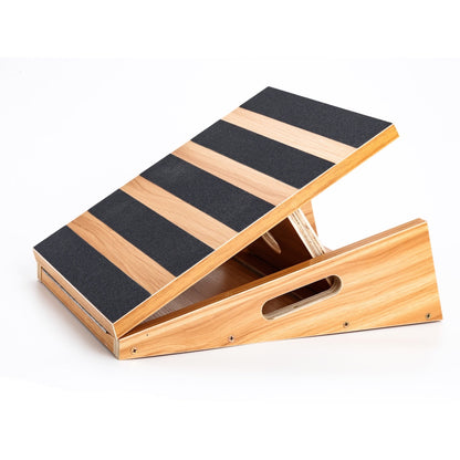 Planche inclinée en bois professionnelle (demi-couverture)