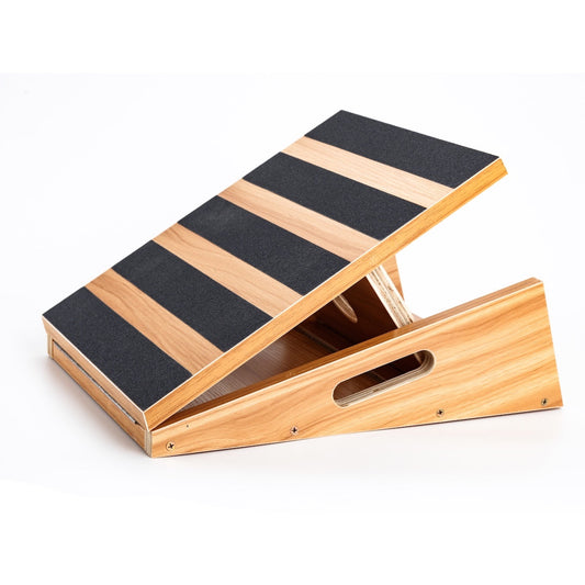 Planche inclinée en bois professionnelle (demi-couverture)
